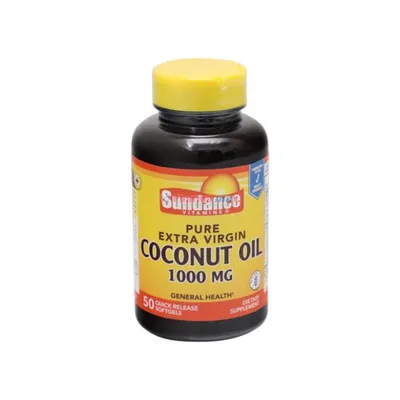 Sundance Coconut Oil 1,000mg 50 Softgels