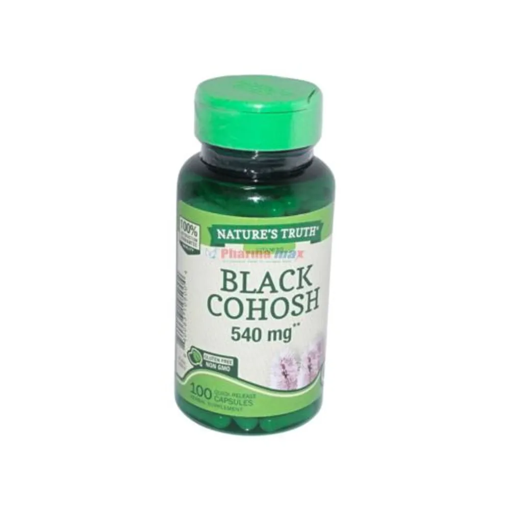 Natures Truth Black Cohosh 540mg 100 Capsules