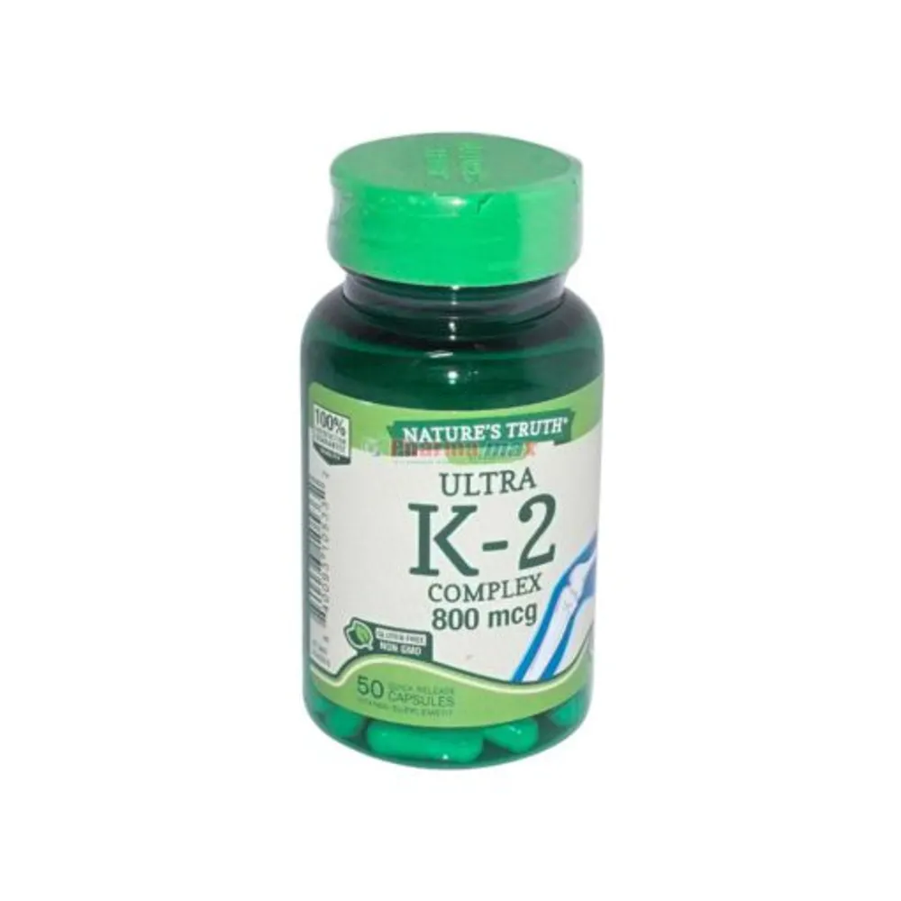 Natures Truth Vitamin K2 Complex 800mcg 50 Capsules