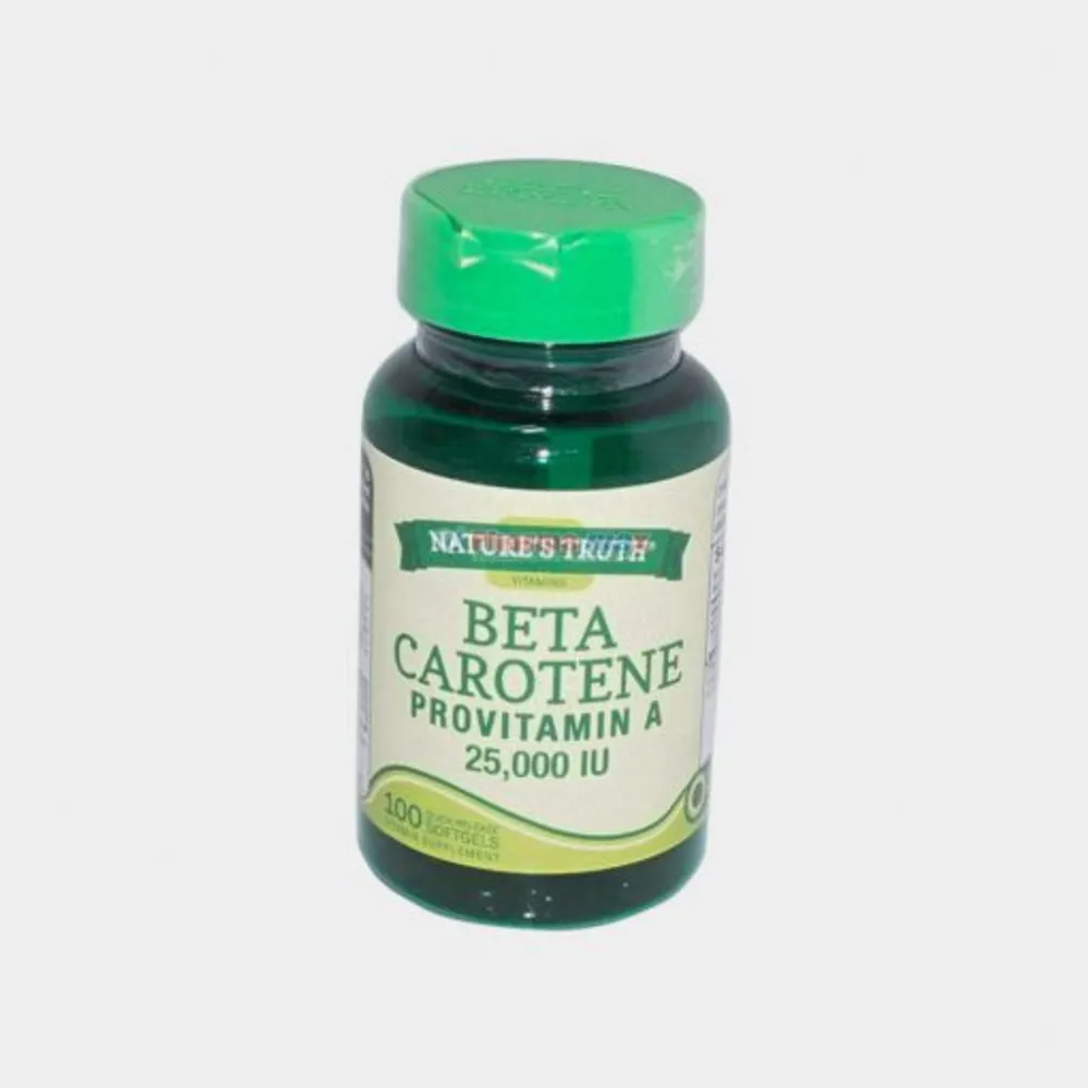 Natures Truth Beta Carotine Provitamin A 25,000IU 100 Softgels