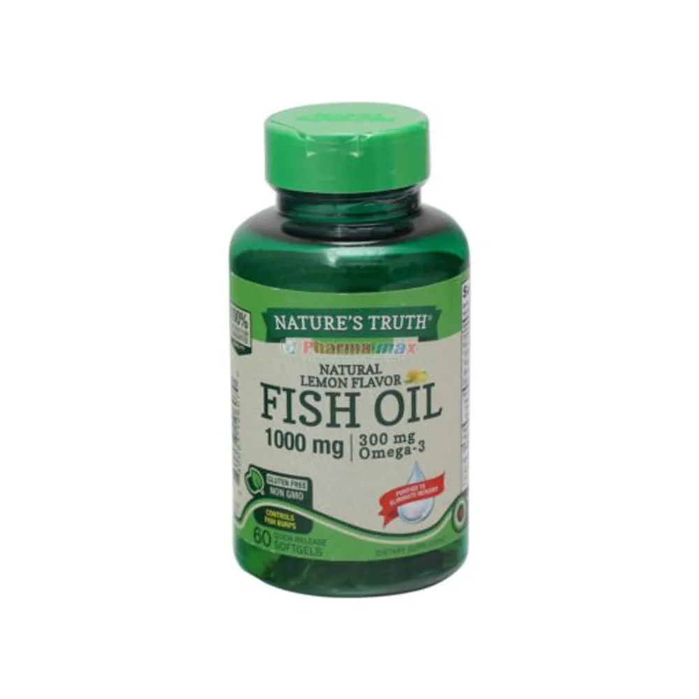 Natures Truth Fish Oil 1,000mg 60 Softgels