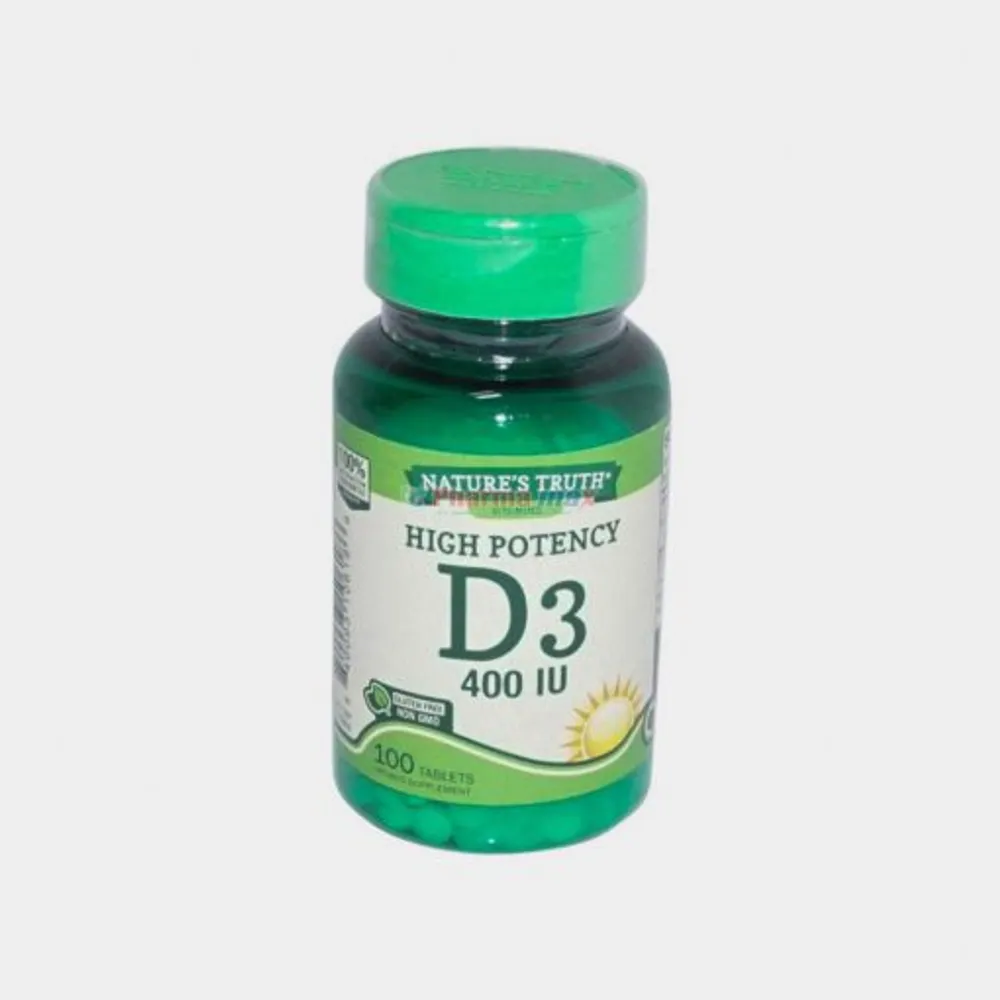 Natures Truth Vitamin D3 400IU 100 Tablets