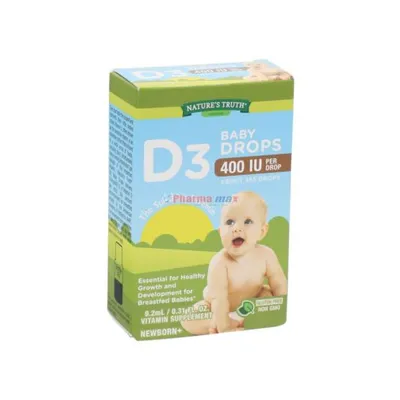 Natures Truth D3 Baby Drops 400IU 0.31oz