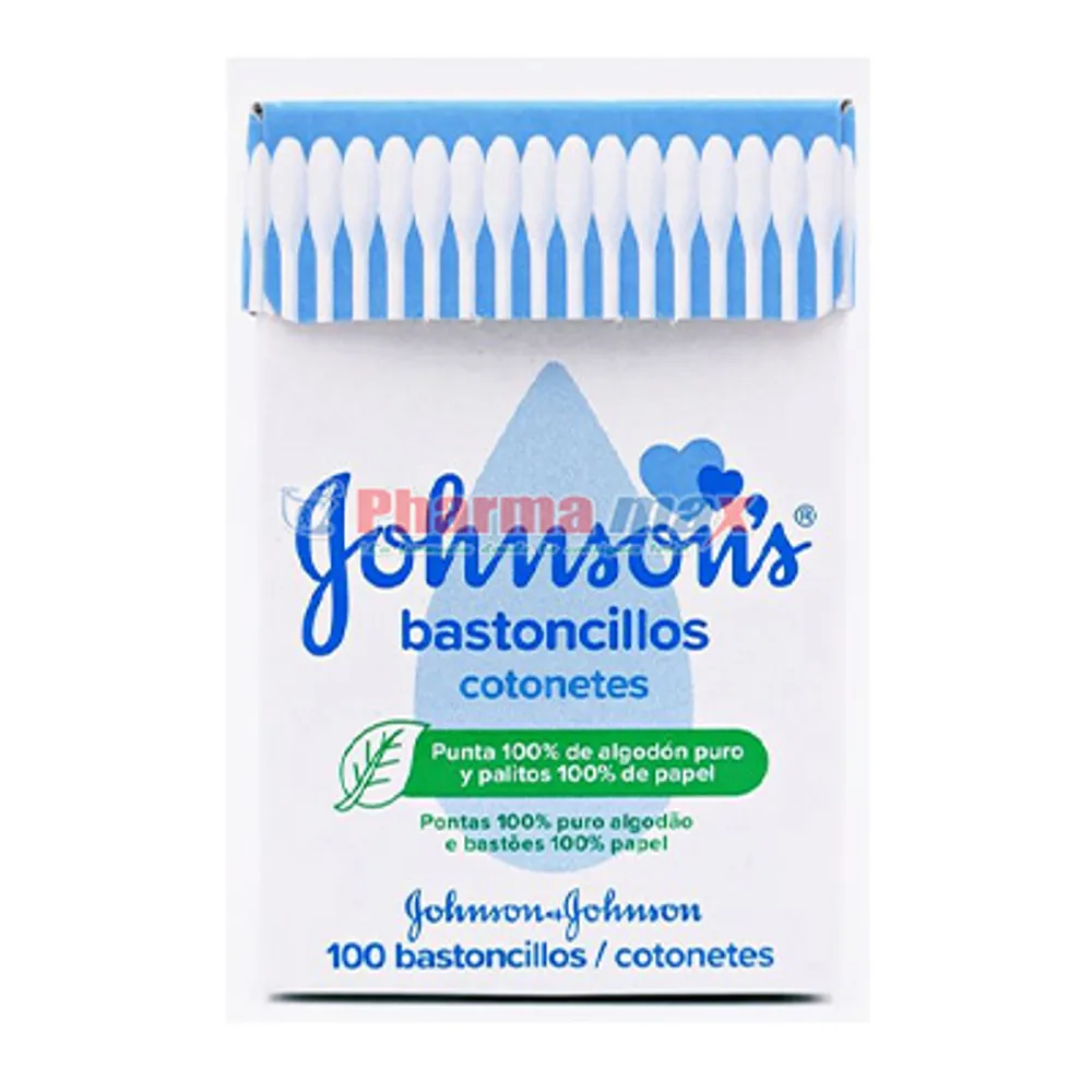 J&J Cotton Swabstick 100 ct