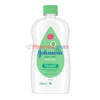 J&J Baby Oil Aloe Vera 500 ml