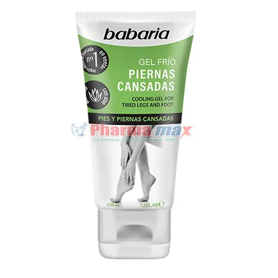 Babaria Cooling Gel for Tired Legs and Feet 5.1oz