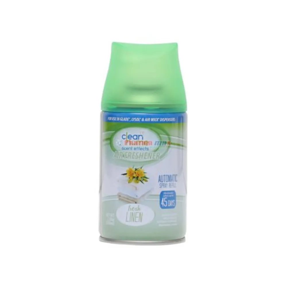 Clean Home Air Freshener Fresh Linen 7.58oz