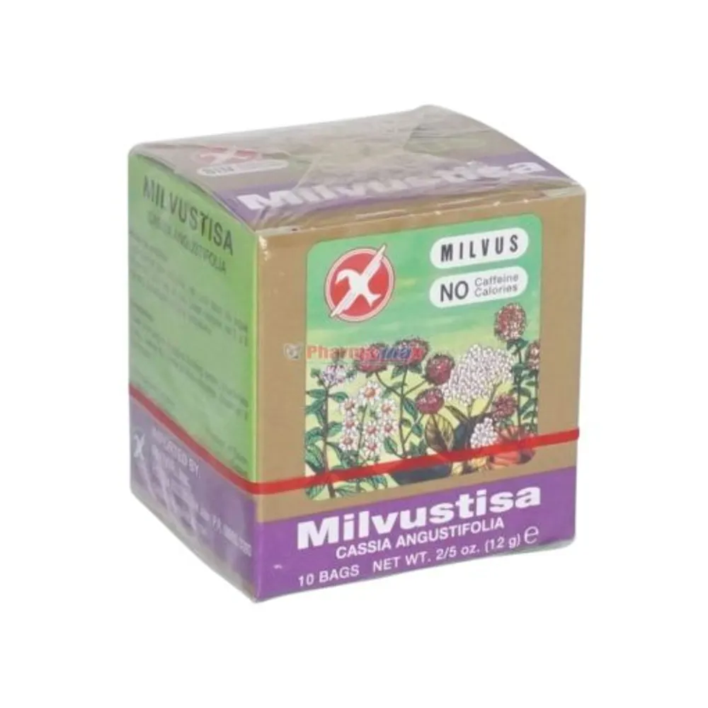 Milvus Milvustisa Cassia Angustifolia Tea 10 Bags 12g