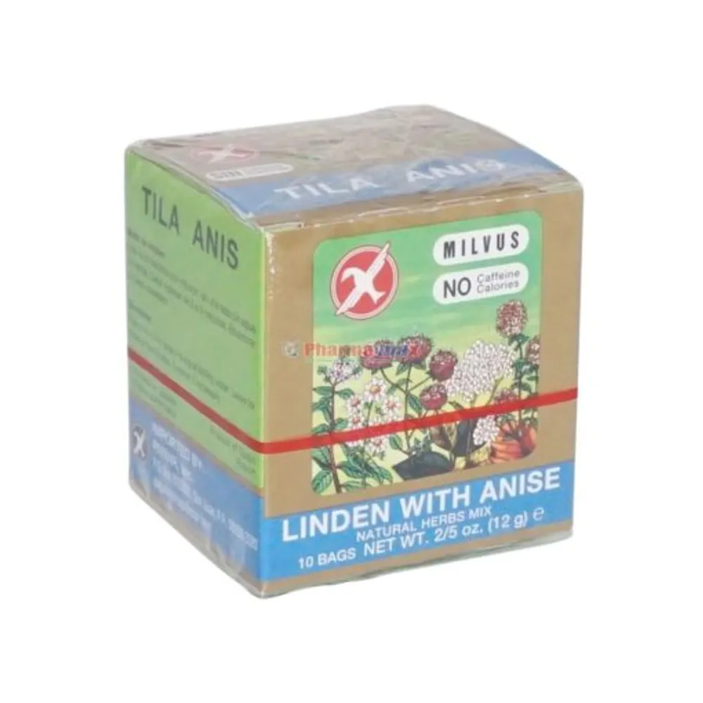 Milvus linden With Anise Tea 10 bags 12g