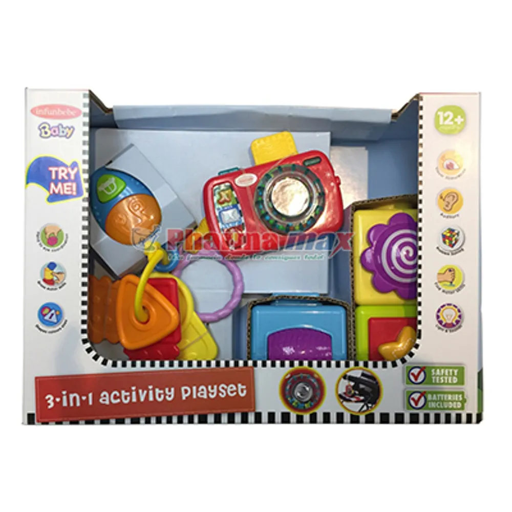 Infubebe 3 In 1 Activity Set