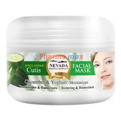 Nevada Facial Mask – Cucumber & Yogurt 100g