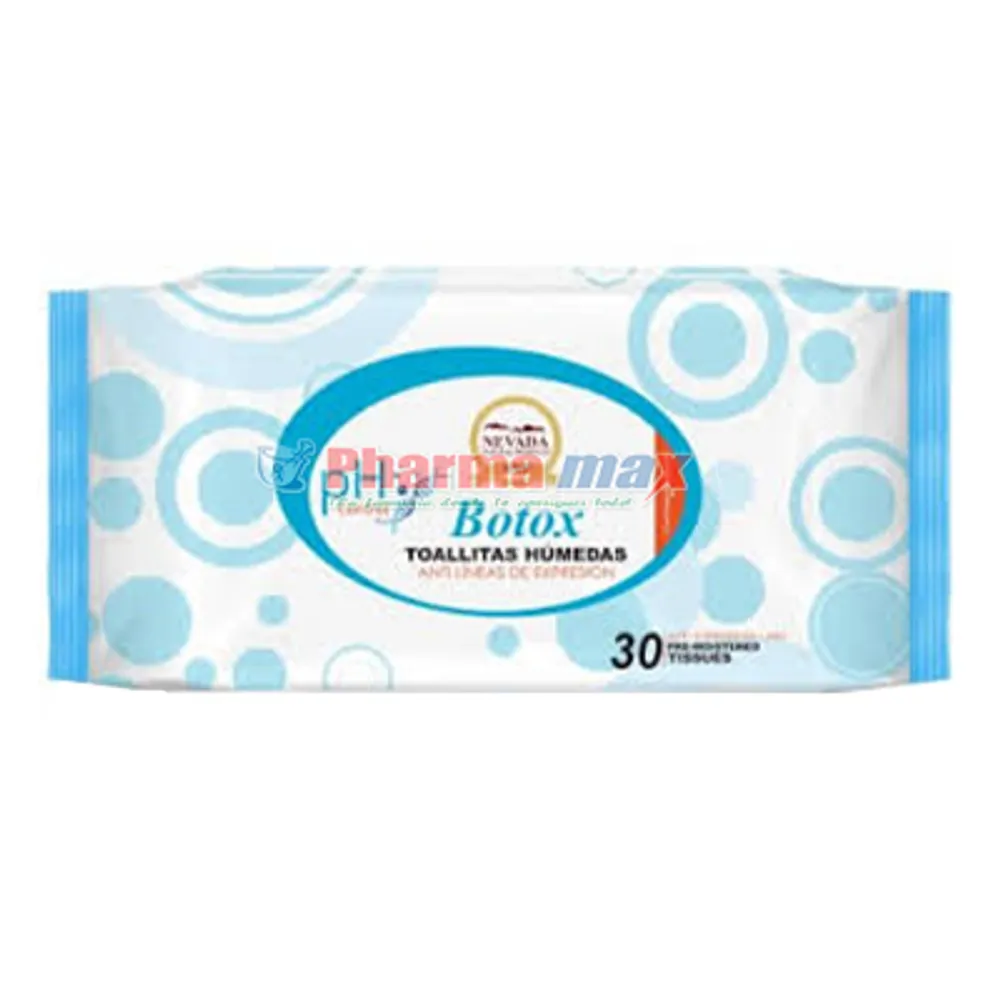 Nevada Botulina Wipes 30ct