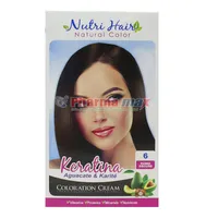 Nutri Hair Keratina Coloration Cream Rubio Oscuro 6