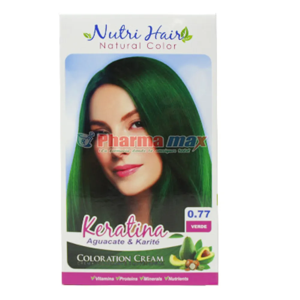 Nutri Hair Keratina Coloration Cream Verde 0.77