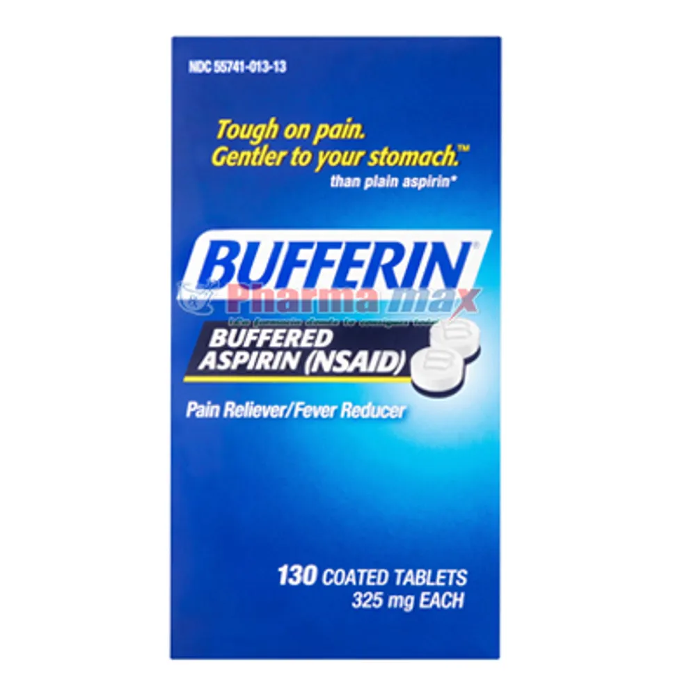 Bufferin Aspirin Pain Relief 130tabs