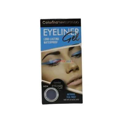 Colorina Eyeliner Gel Waterproof Mermaid Teal Frost