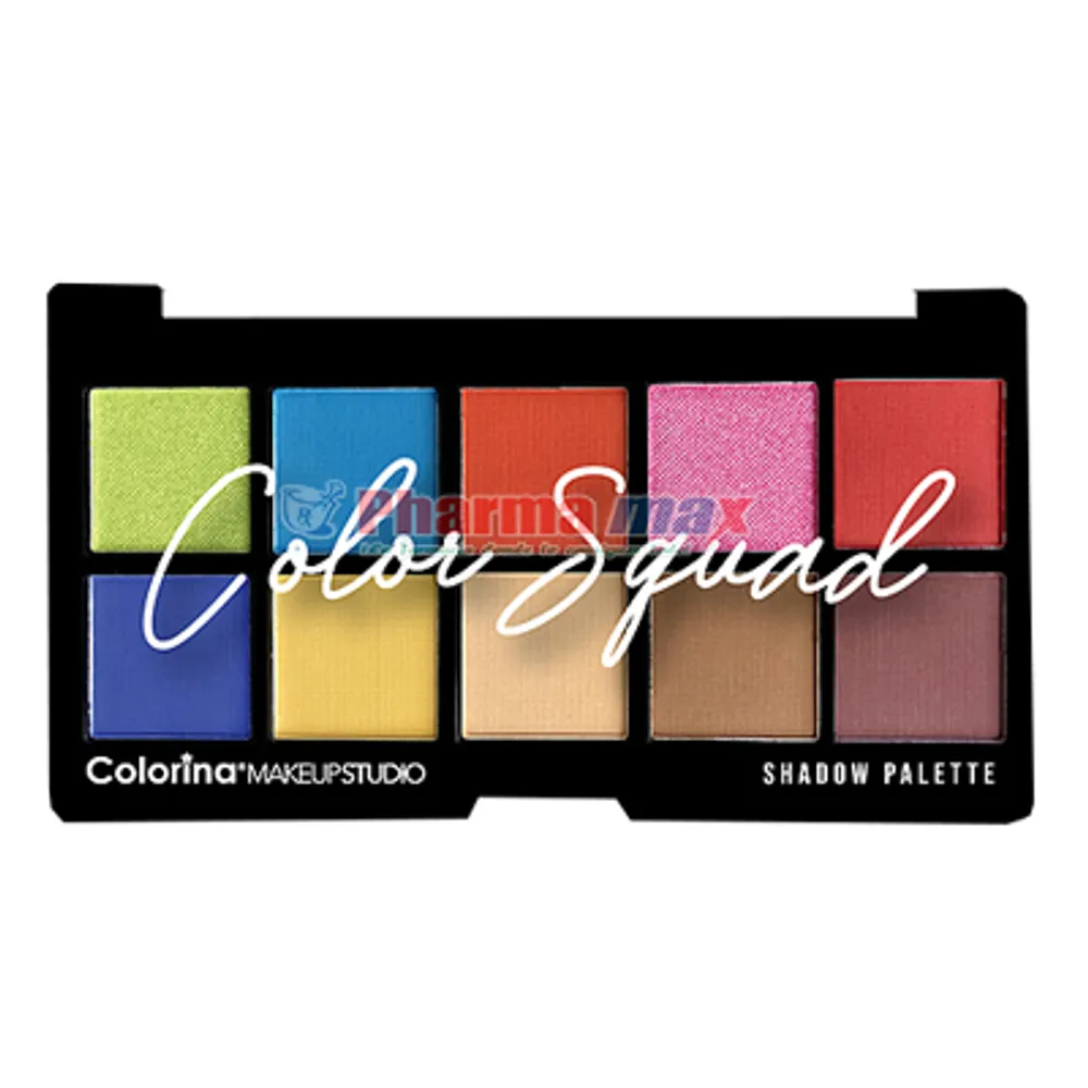 Colorina Color Squad Shadow Palette #PCE028A