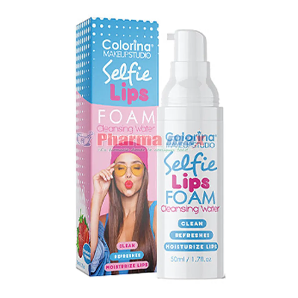 Colorina Selfie Lips Foam Cleansing Water