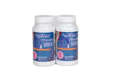 Pharma Natural Vitamin D3 10,000IU 2/30 Softgels