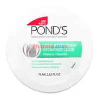 Ponds Light Moisturiser Hydratant Leger VitaminE+Glycerline 75ml