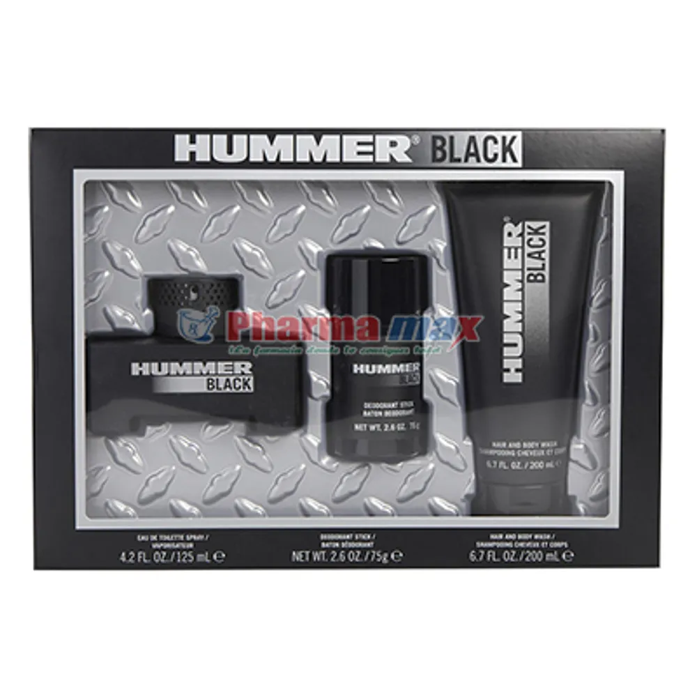 Hummer Black Gift Set 3pcs