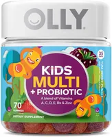 Olly Kids Multivitamin + Probiotic Berry Punch Flavor 70 Gummies