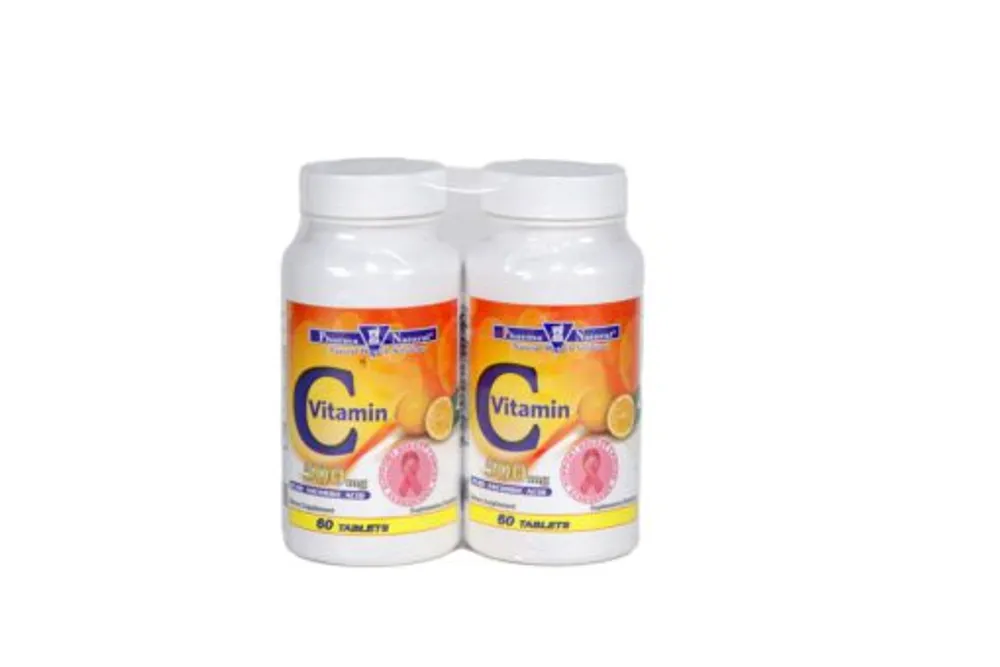 Pharma Natural Vitamin C 500mg 2/60 Tablets