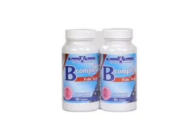 Pharma Natural B Complex with Folic Acid 2/60 Tablets