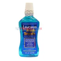 Lavoris Mouthwash Fresh Peppermint 18oz