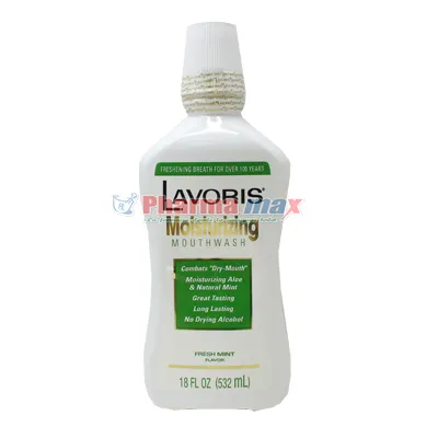 Lavoris Mouthwash Fresh Mint 18oz