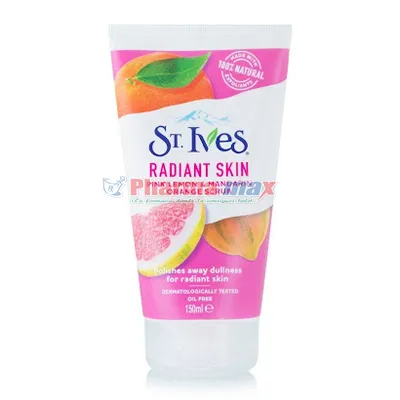 St Ives  Radiant Skin Pink Lemon &Mandarin Orange Scrub 150ml