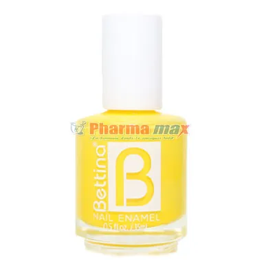 Bettina Nail Enamel Yellow 0.5oz