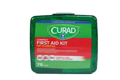 Curad Compact First Aid Kit 75pcs