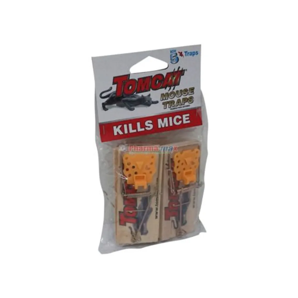 Tomcat Mouse Trap Kills Mice 5pc