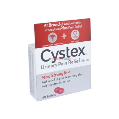 Cystex Urinary Pain Relief 40 Tablets