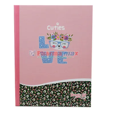 Basic U Cuties Love Hard Cover 200sheets