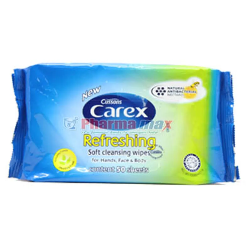 Cussons Carex Wipes 50 Sheets