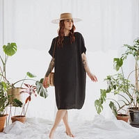 Crinkle Balloon Dress