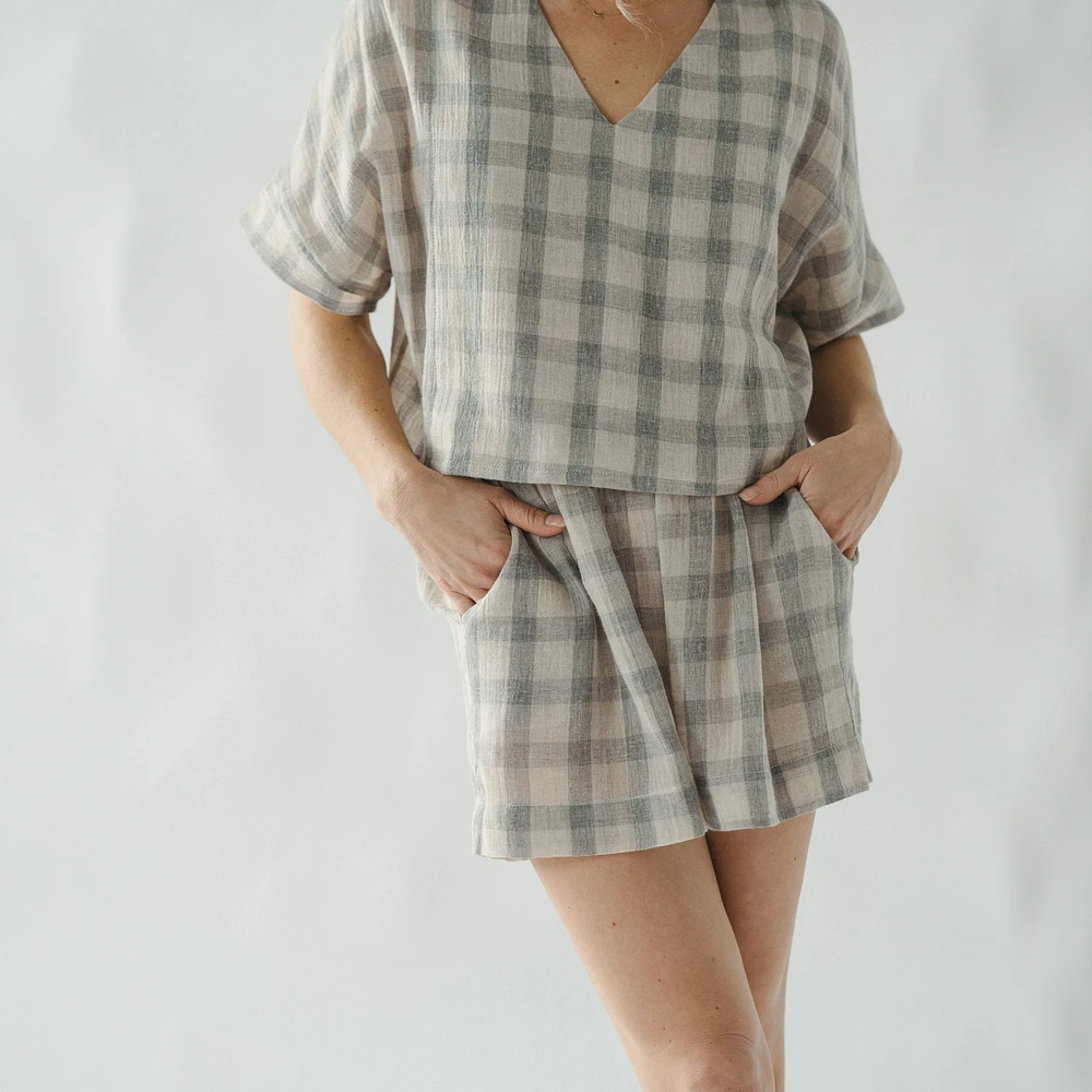 Plaid Shorts