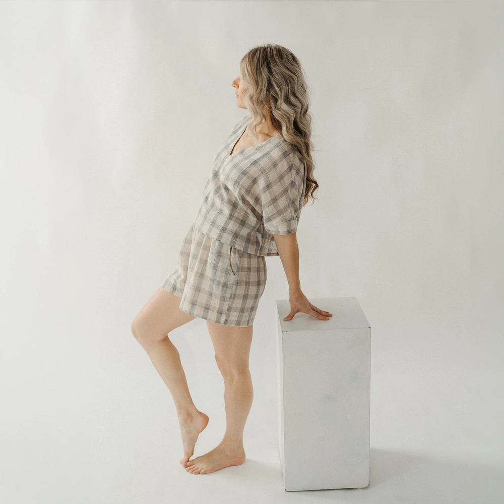 Plaid Shorts