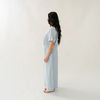 Blue Blend Palazzo Pants
