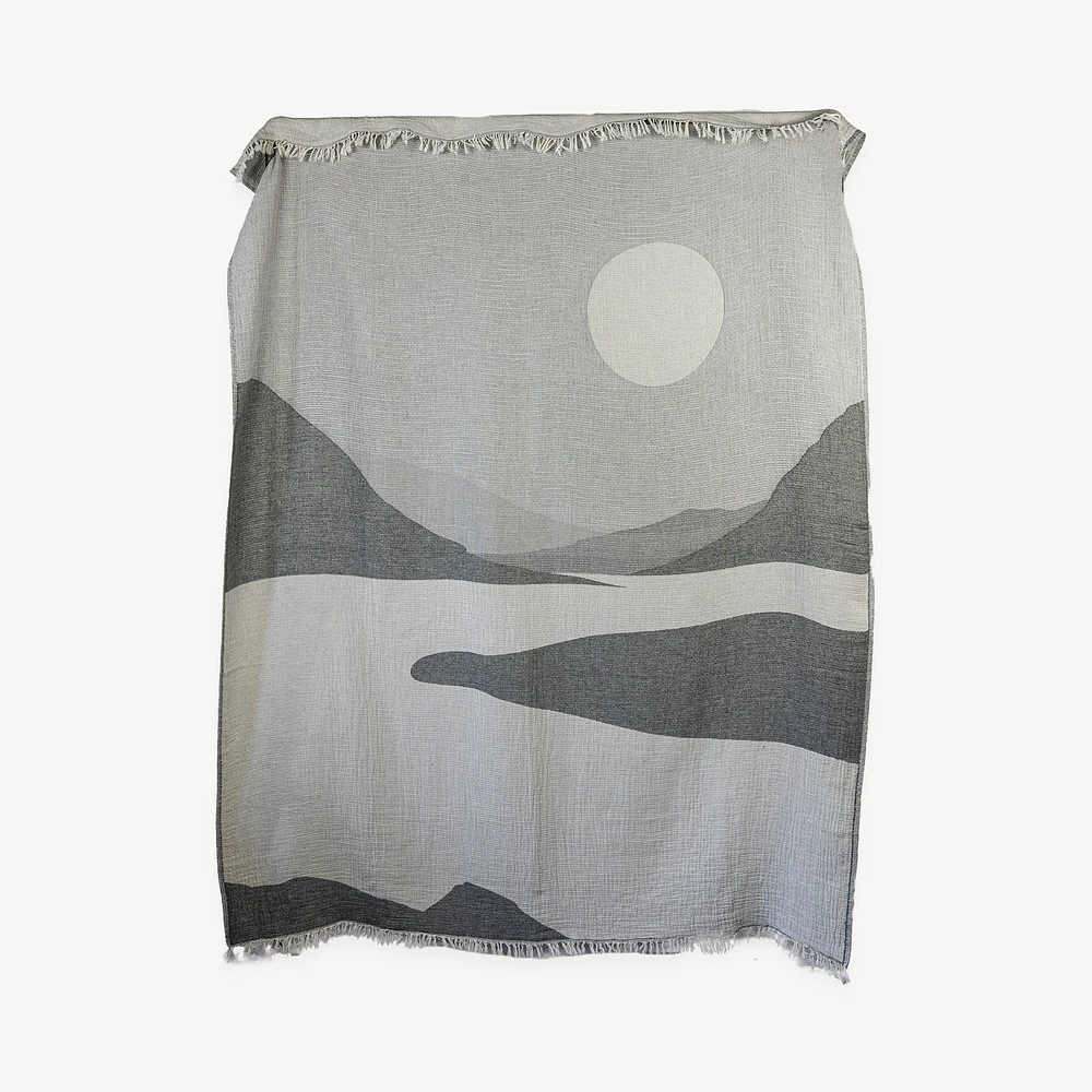 Mountain Lake Throw