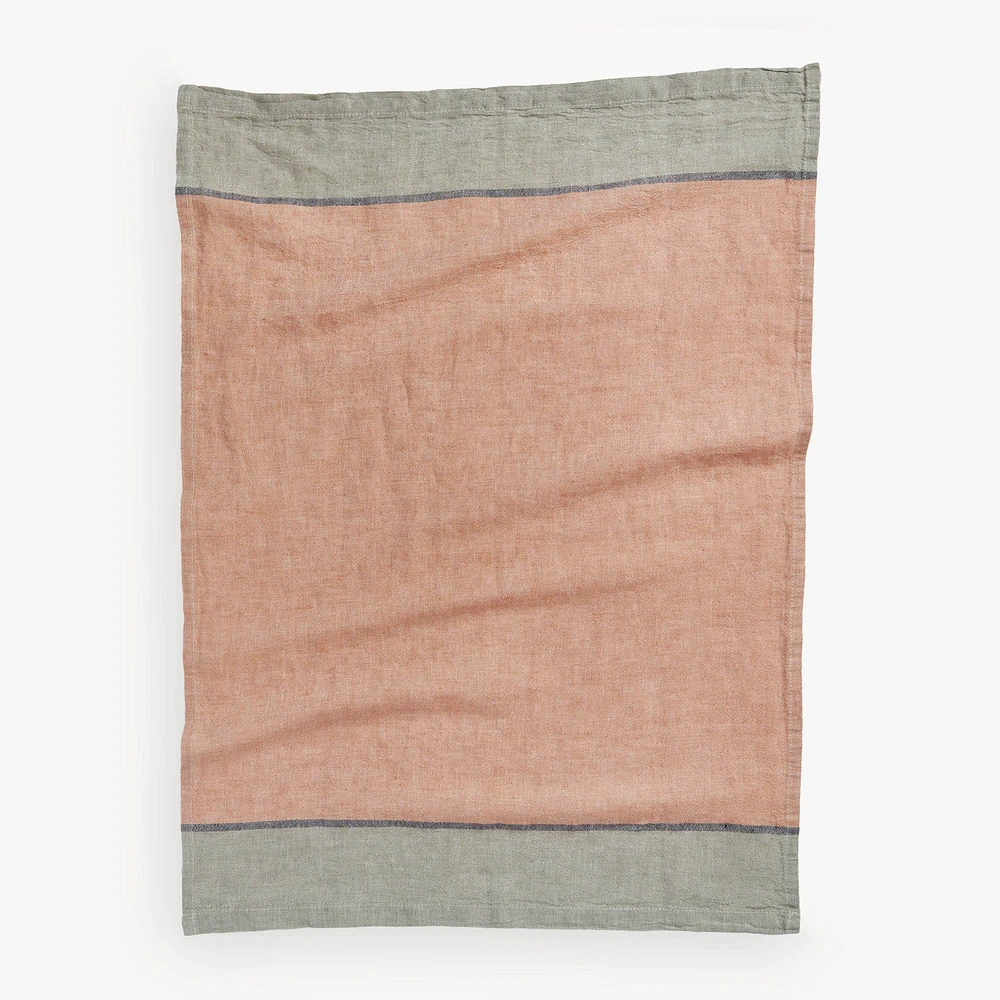 French Stripe Linen Hand Towel