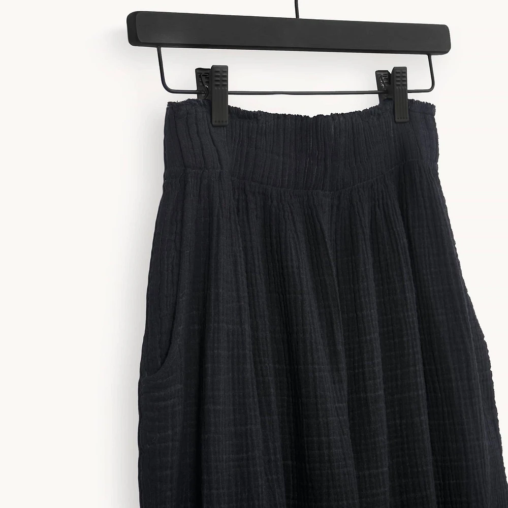 Crinkle Palazzo Pants