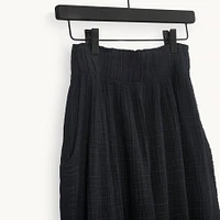 Crinkle Palazzo Pants