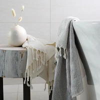 Mixed Grey Bamboo Towel