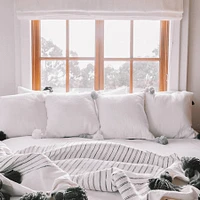 Moroccan Pom Pillow - 20x20