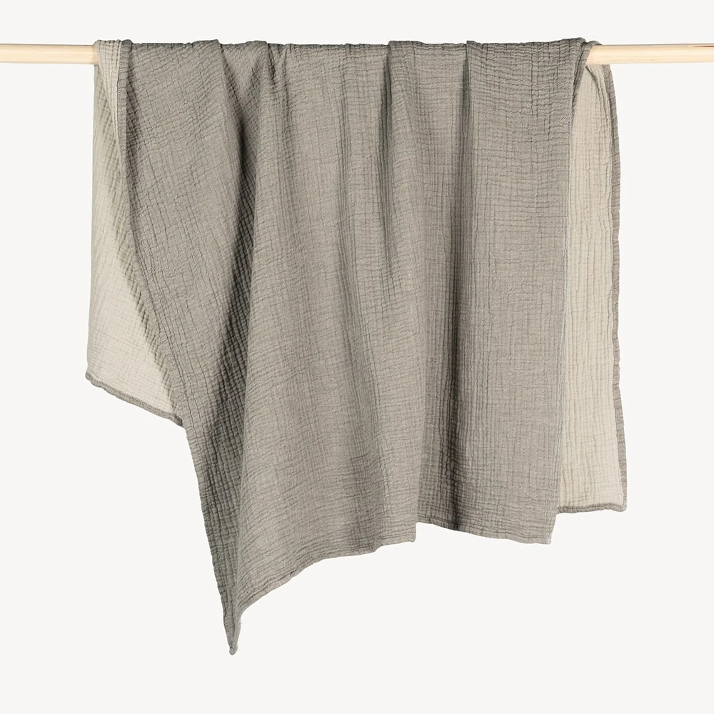 Crinkle Cotton Baby Blanket