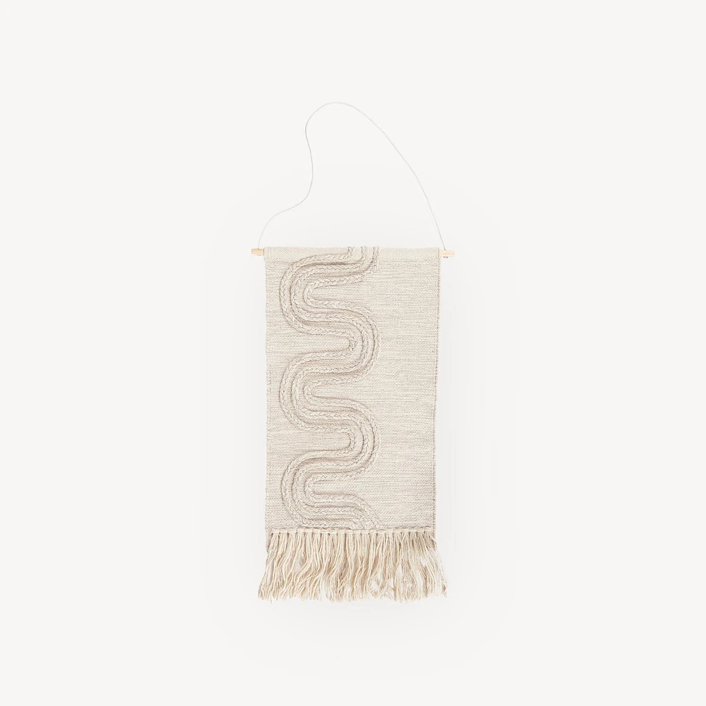 Modern Swirl Wall Hanging