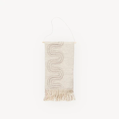 Modern Swirl Wall Hanging